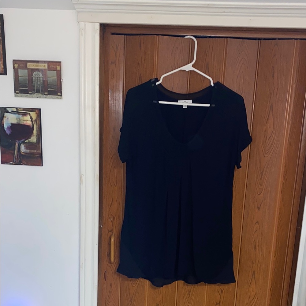 Women's Elegant Black Blouse